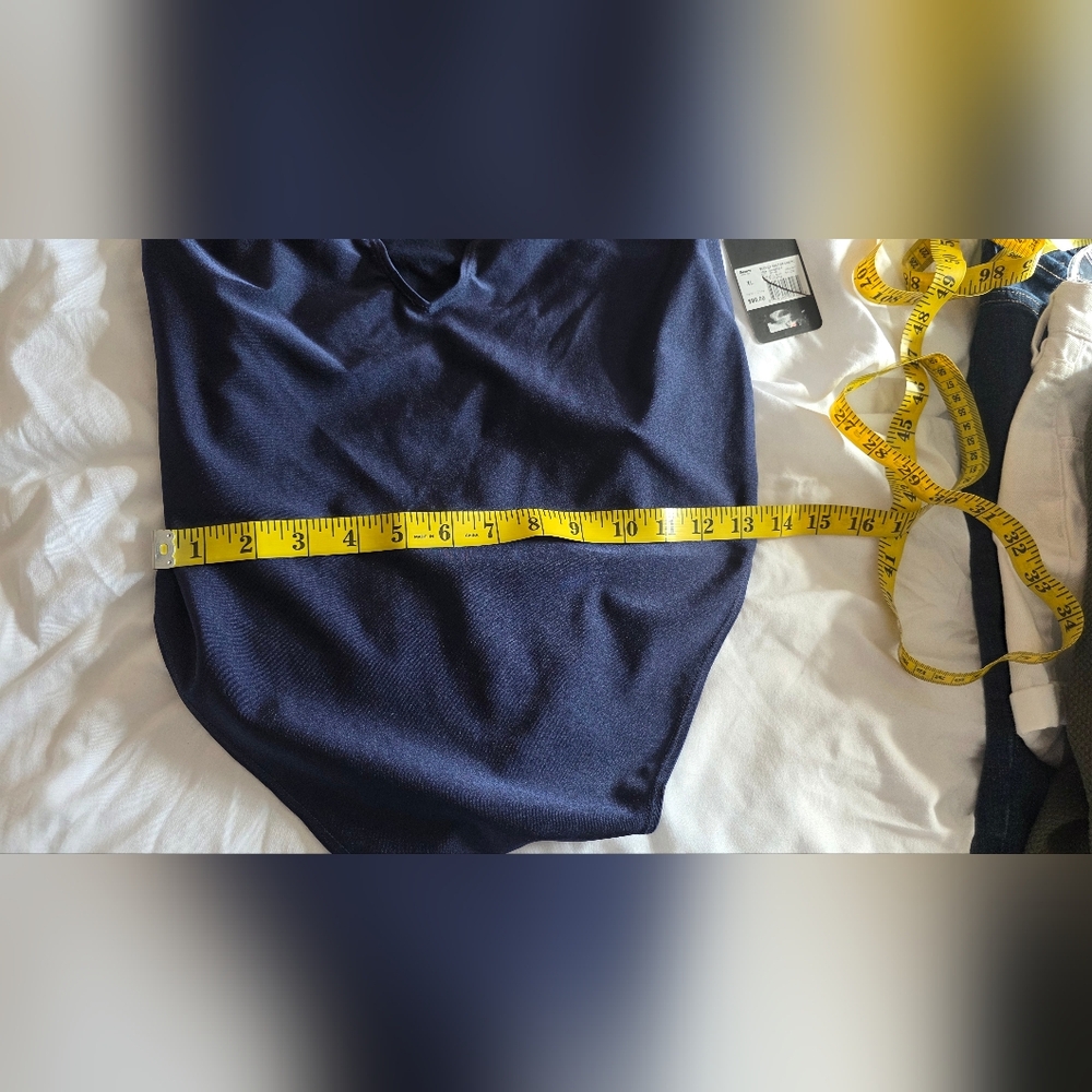 Kardashian Kollection Navy One Piece Swimsuit - Picture 10 of 10